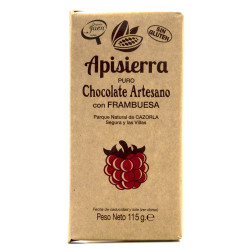 Chocolate con frambuesa Apisierra