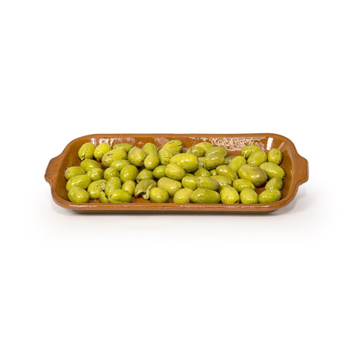 ACEITUNAS EXTREMEÑAS PARTIDAS Y ALIÑADAS